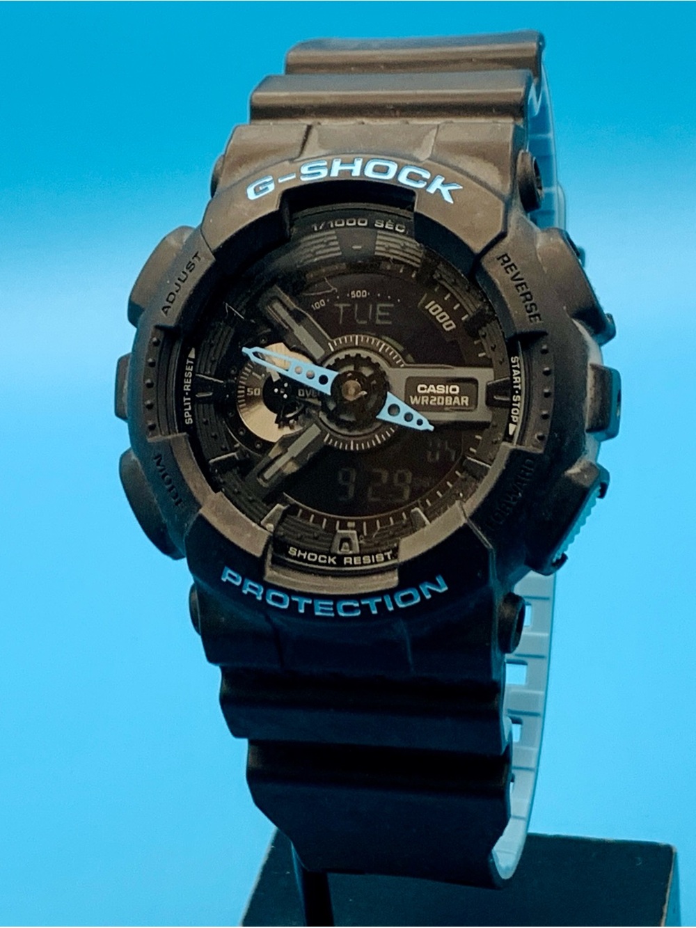 CASIO G-SHOCK GA-110LN(5146) Men’s Ana-Digi Watch Chrono Timer Works New Battery